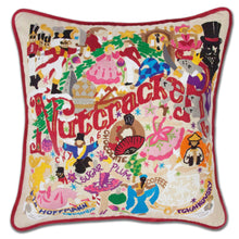Load image into Gallery viewer, Nutcracker Hand-Embroidered Pillow Pillow catstudio