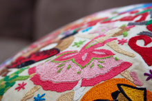 Load image into Gallery viewer, Nutcracker Hand-Embroidered Pillow - catstudio