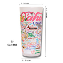 Load image into Gallery viewer, Oahu Drinking Glass - catstudio