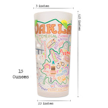 Load image into Gallery viewer, Oakland Drinking Glass - catstudio