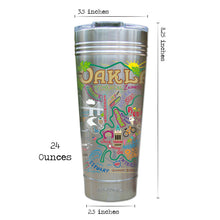 Load image into Gallery viewer, Oakland Thermal Tumbler (Set of 4) - PREORDER Thermal Tumbler catstudio