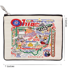 Load image into Gallery viewer, Ohio Zip Pouch - Natural - catstudio