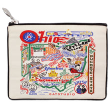 Load image into Gallery viewer, Ohio Zip Pouch - Natural - catstudio