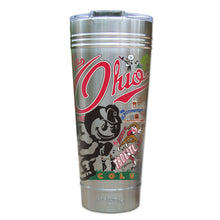 Load image into Gallery viewer, Ohio State University Collegiate Thermal Tumbler (Set of 4) - PREORDER Thermal Tumbler catstudio