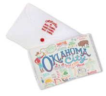 Load image into Gallery viewer, Oklahoma City Dish Towel - catstudio