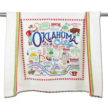 Load image into Gallery viewer, Oklahoma City Dish Towel - catstudio 
