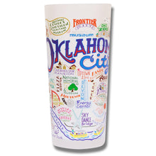 Load image into Gallery viewer, Oklahoma City Drinking Glass - catstudio