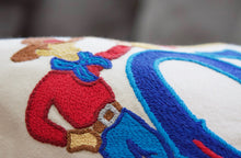 Load image into Gallery viewer, Oklahoma City Hand-Embroidered Pillow - catstudio
