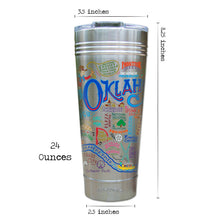 Load image into Gallery viewer, Oklahoma City Thermal Tumbler (Set of 4) - PREORDER Thermal Tumbler catstudio