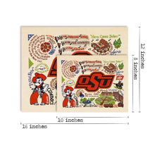 Load image into Gallery viewer, Oklahoma State University Collegiate Fine Art Print - catstudio