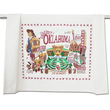 Load image into Gallery viewer, Oklahoma, University of Collegiate Dish Towel - catstudio