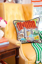Load image into Gallery viewer, Omaha Hand-Embroidered Pillow - catstudio