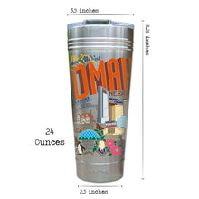Load image into Gallery viewer, Omaha Thermal Tumbler (Set of 4) - PREORDER Thermal Tumbler catstudio