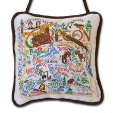 Load image into Gallery viewer, Oregon Mini Pillow Ornament - catstudio 
