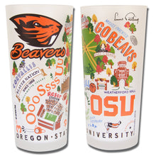Load image into Gallery viewer, Oregon State University Collegiate Drinking Glass - catstudio 
