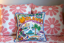 Load image into Gallery viewer, Orlando Hand-Embroidered Pillow - catstudio