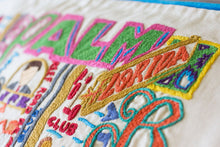 Load image into Gallery viewer, Palm Beach Hand-Embroidered Pillow - catstudio