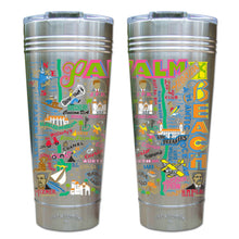 Load image into Gallery viewer, Palm Beach Thermal Tumbler (Set of 4) - PREORDER Thermal Tumbler catstudio