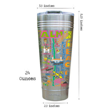 Load image into Gallery viewer, Palm Beach Thermal Tumbler (Set of 4) - PREORDER Thermal Tumbler catstudio
