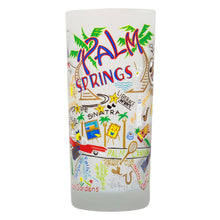 Load image into Gallery viewer, Palm Springs Drinking Glass - catstudio