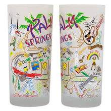 Load image into Gallery viewer, Palm Springs Drinking Glass - catstudio