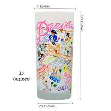 Load image into Gallery viewer, Paris Drinking Glass - catstudio