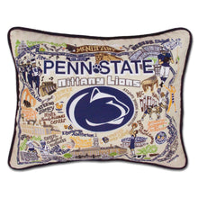 Load image into Gallery viewer, Penn State University Collegiate Embroidered Pillow - catstudio
