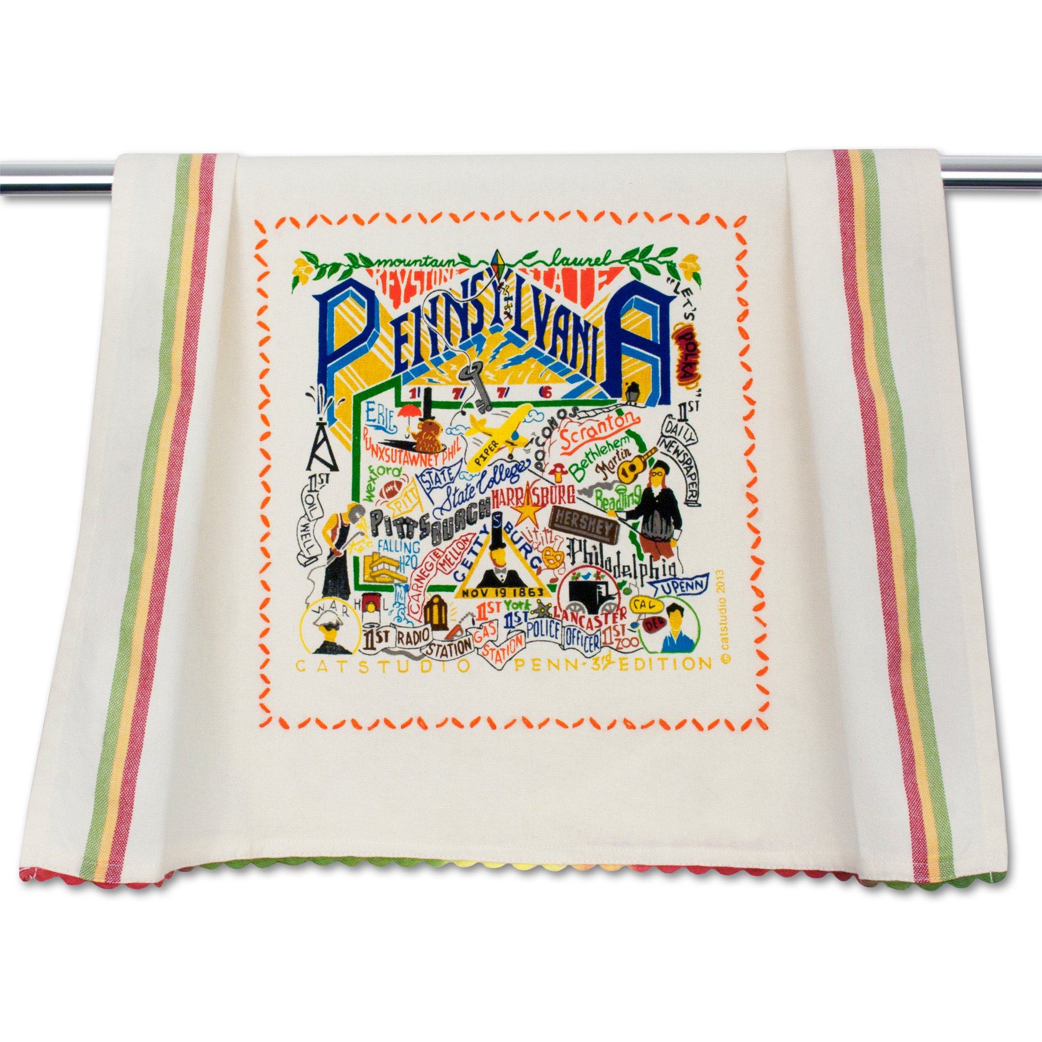 Pennsylvania Dish Towel | State Collection by catstudio – catstudio