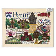 Load image into Gallery viewer, Pennsylvania, University of Collegiate Fine Art Print - catstudio