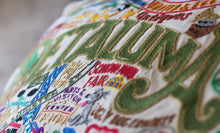 Load image into Gallery viewer, Petaluma Hand-Embroidered Pillow - catstudio