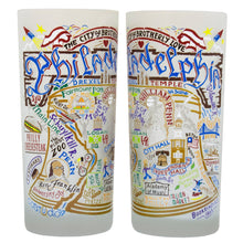Load image into Gallery viewer, Philadelphia Drinking Glass - catstudio