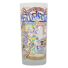 Load image into Gallery viewer, Philadelphia Drinking Glass - catstudio