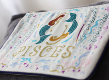 Load image into Gallery viewer, Pisces Astrology Zip Pouch - catstudio