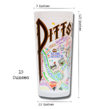 Load image into Gallery viewer, Pittsburgh Drinking Glass - catstudio