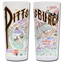 Load image into Gallery viewer, Pittsburgh Drinking Glass - catstudio