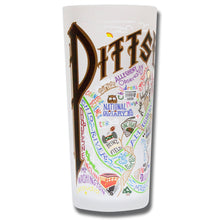 Load image into Gallery viewer, Pittsburgh Drinking Glass - catstudio