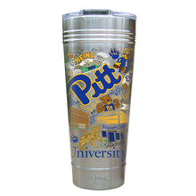 Load image into Gallery viewer, Pittsburgh, University of Collegiate Thermal Tumbler (Set of 4) - PREORDER Thermal Tumbler catstudio