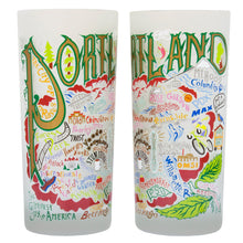 Load image into Gallery viewer, Portland, OR Drinking Glass - catstudio