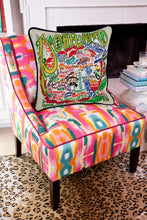 Load image into Gallery viewer, Portland, OR Hand-Embroidered Pillow - catstudio