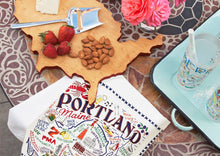 Load image into Gallery viewer, Portland, ME Dish Towel - catstudio