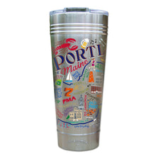 Load image into Gallery viewer, Portland, ME Thermal Tumbler (Set of 4) - PREORDER Thermal Tumbler catstudio