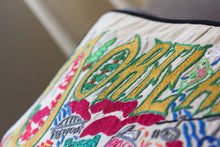 Load image into Gallery viewer, Portland, OR Hand-Embroidered Pillow - catstudio
