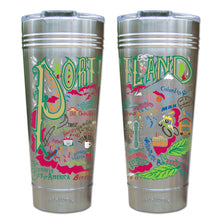 Load image into Gallery viewer, Portland, OR Thermal Tumbler (Set of 4) - PREORDER Thermal Tumbler catstudio