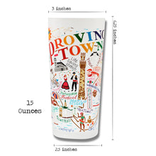 Load image into Gallery viewer, Provincetown Drinking Glass - catstudio
