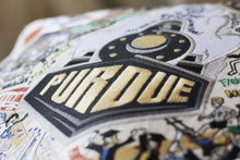 Load image into Gallery viewer, Purdue University Collegiate Embroidered Pillow - catstudio