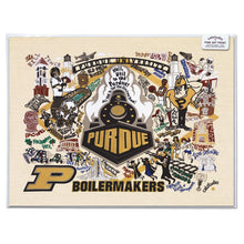 Load image into Gallery viewer, Purdue University Collegiate Fine Art Print Art Print catstudio