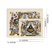 Load image into Gallery viewer, Purdue University Collegiate Fine Art Print Art Print catstudio