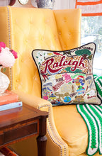 Load image into Gallery viewer, Raleigh Hand-Embroidered Pillow - catstudio