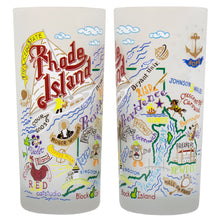 Load image into Gallery viewer, Rhode Island Drinking Glass - catstudio