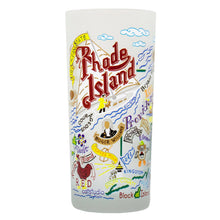 Load image into Gallery viewer, Rhode Island Drinking Glass - catstudio
